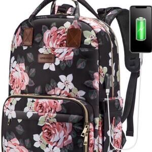 The LoveVook NWT Floral Laptop Backpack